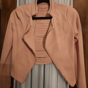 Elegant Women's Blush Blazer